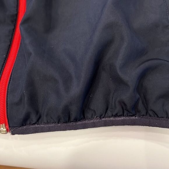 Adidas unisex size small windbreaker retro red white blue trademark 3 Stripe Y2K - Picture 16 of 16